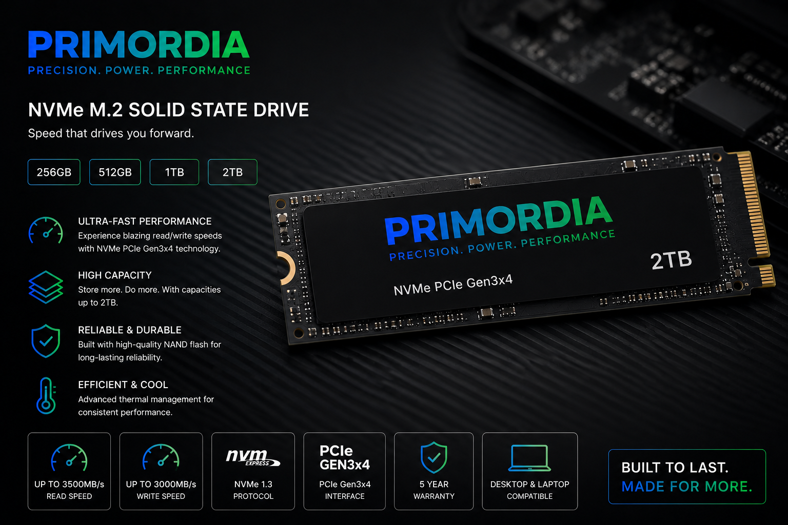 NVMe M.2 SSD